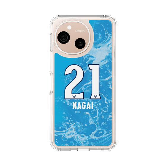 スリムプロテクションケース［ 徳島ヴォルティス - ユニフォーム - #21 永井 堅梧 ］