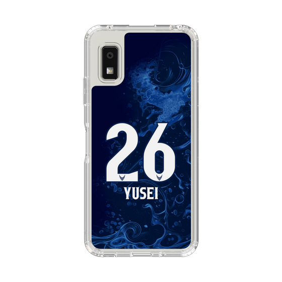 スリムプロテクションケース［ 徳島ヴォルティス - ユニフォーム - #26 尾上 瑠聖 ］