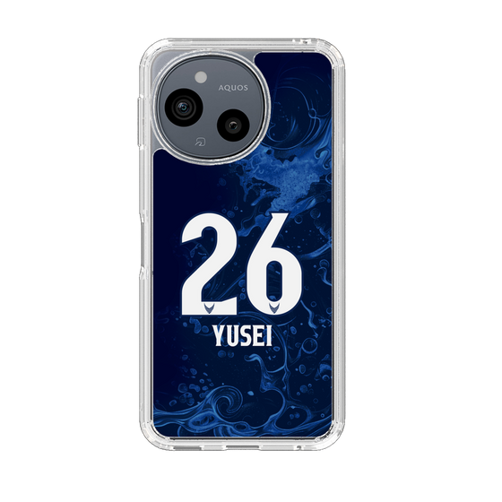 スリムプロテクションケース［ 徳島ヴォルティス - ユニフォーム - #26 尾上 瑠聖 ］