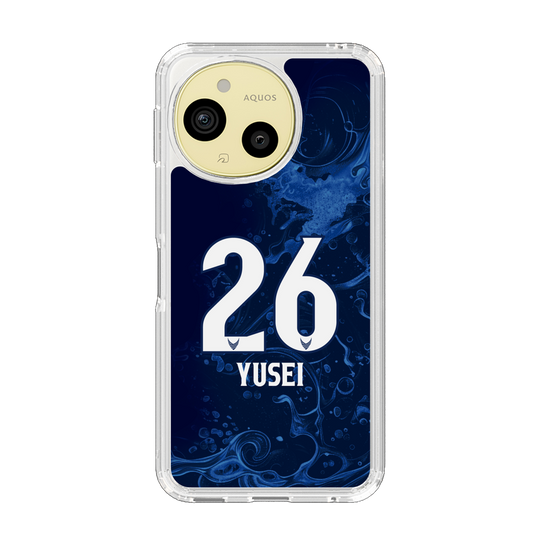 スリムプロテクションケース［ 徳島ヴォルティス - ユニフォーム - #26 尾上 瑠聖 ］