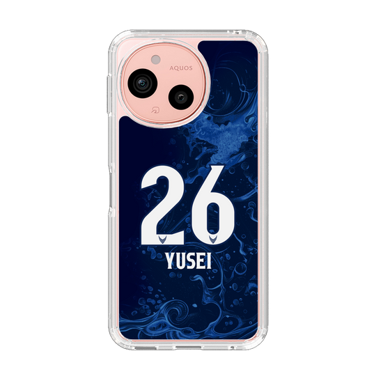 スリムプロテクションケース［ 徳島ヴォルティス - ユニフォーム - #26 尾上 瑠聖 ］