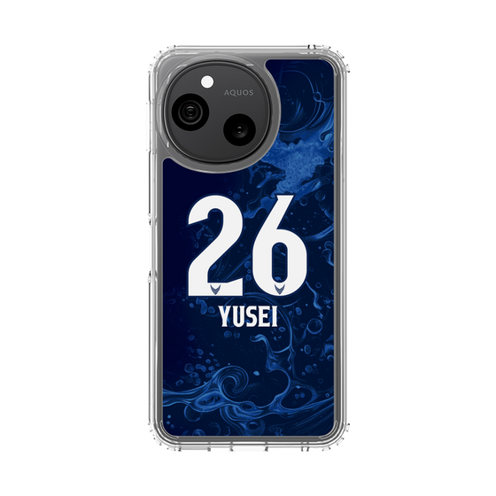 スリムプロテクションケース［ 徳島ヴォルティス - ユニフォーム - #26 尾上 瑠聖 ］