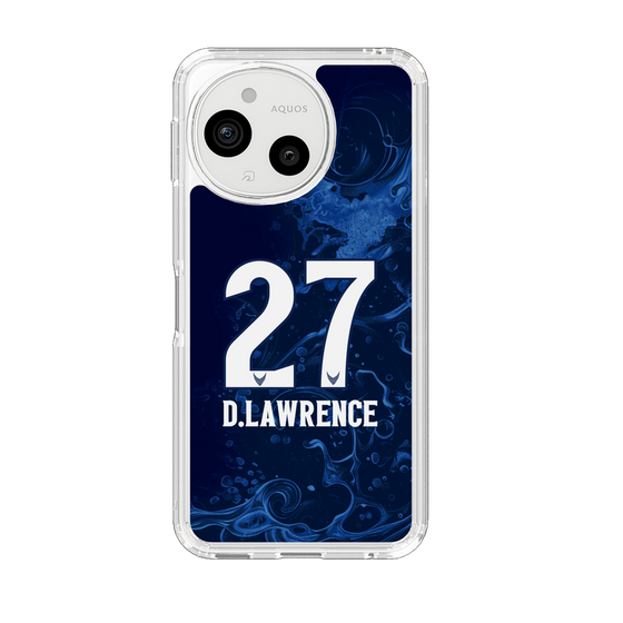 スリムプロテクションケース［ 徳島ヴォルティス - ユニフォーム - #27 ローレンス デイビッド ］