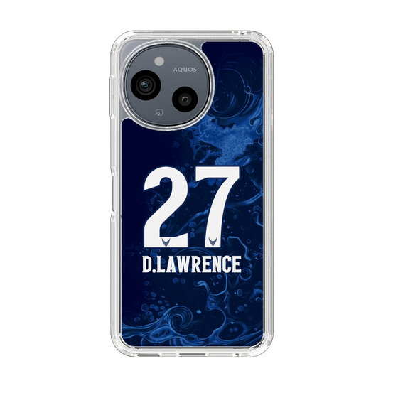 スリムプロテクションケース［ 徳島ヴォルティス - ユニフォーム - #27 ローレンス デイビッド ］