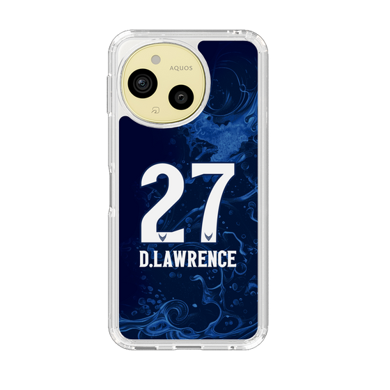 スリムプロテクションケース［ 徳島ヴォルティス - ユニフォーム - #27 ローレンス デイビッド ］