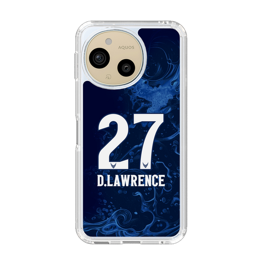 スリムプロテクションケース［ 徳島ヴォルティス - ユニフォーム - #27 ローレンス デイビッド ］