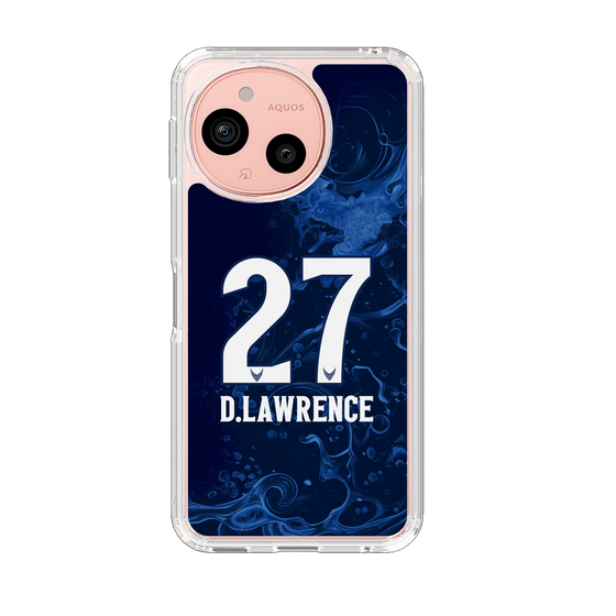 スリムプロテクションケース［ 徳島ヴォルティス - ユニフォーム - #27 ローレンス デイビッド ］