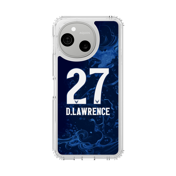 スリムプロテクションケース［ 徳島ヴォルティス - ユニフォーム - #27 ローレンス デイビッド ］