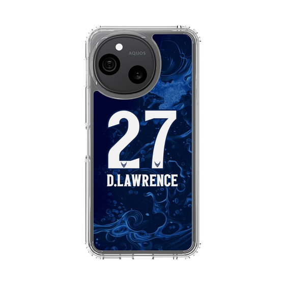 スリムプロテクションケース［ 徳島ヴォルティス - ユニフォーム - #27 ローレンス デイビッド ］