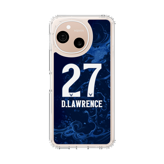スリムプロテクションケース［ 徳島ヴォルティス - ユニフォーム - #27 ローレンス デイビッド ］