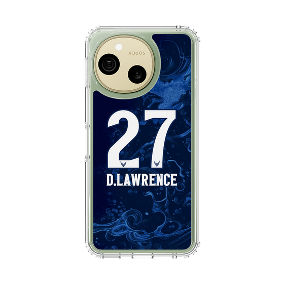 スリムプロテクションケース［ 徳島ヴォルティス - ユニフォーム - #27 ローレンス デイビッド ］
