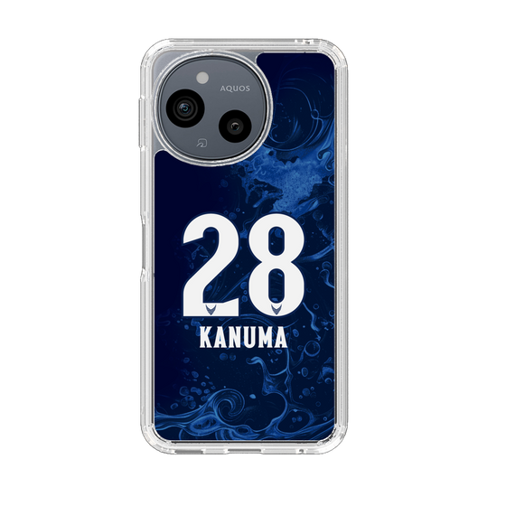 スリムプロテクションケース［ 徳島ヴォルティス - ユニフォーム - #28 鹿沼 直生 ］