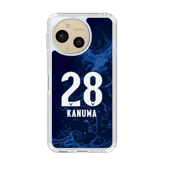 スリムプロテクションケース［ 徳島ヴォルティス - ユニフォーム - #28 鹿沼 直生 ］