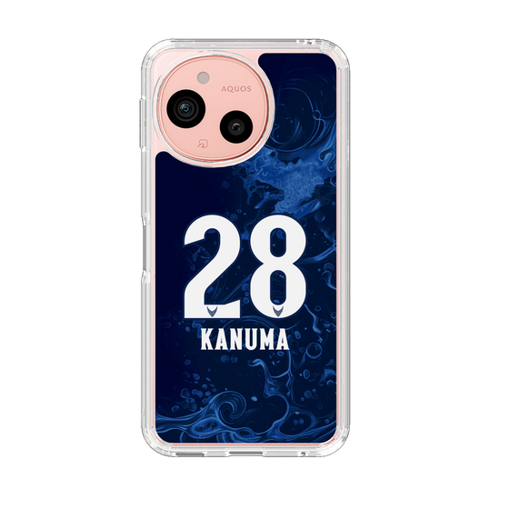 スリムプロテクションケース［ 徳島ヴォルティス - ユニフォーム - #28 鹿沼 直生 ］