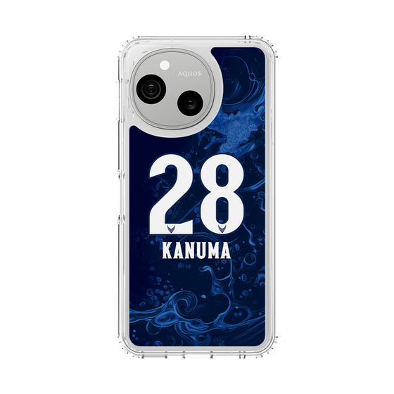 スリムプロテクションケース［ 徳島ヴォルティス - ユニフォーム - #28 鹿沼 直生 ］