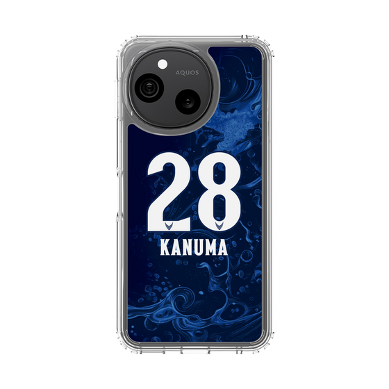 スリムプロテクションケース［ 徳島ヴォルティス - ユニフォーム - #28 鹿沼 直生 ］