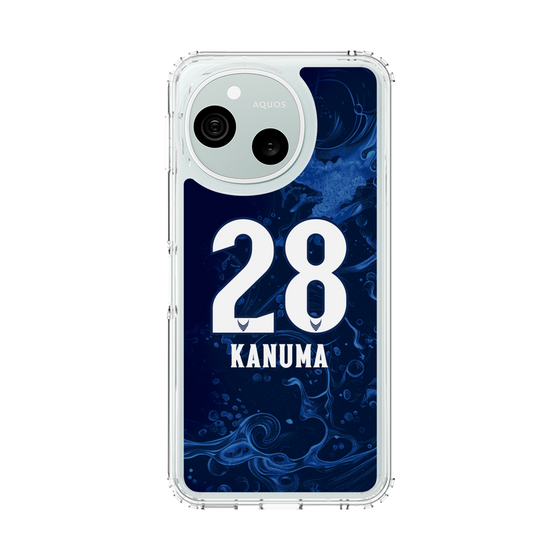 スリムプロテクションケース［ 徳島ヴォルティス - ユニフォーム - #28 鹿沼 直生 ］