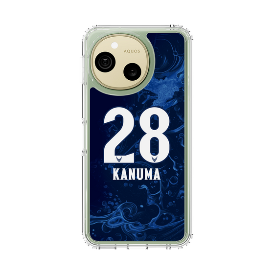 スリムプロテクションケース［ 徳島ヴォルティス - ユニフォーム - #28 鹿沼 直生 ］