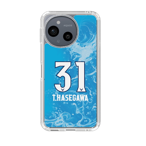 スリムプロテクションケース［ 徳島ヴォルティス - ユニフォーム - #31 長谷川 徹 ］