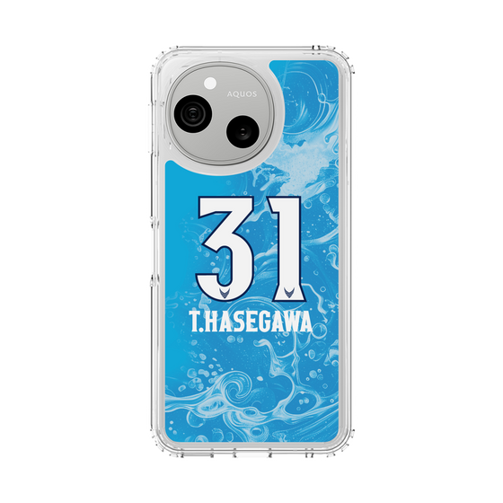 スリムプロテクションケース［ 徳島ヴォルティス - ユニフォーム - #31 長谷川 徹 ］