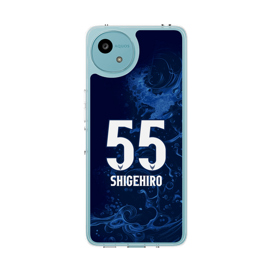 スリムプロテクションケース［ 徳島ヴォルティス - ユニフォーム - #55 重廣 卓也 ］