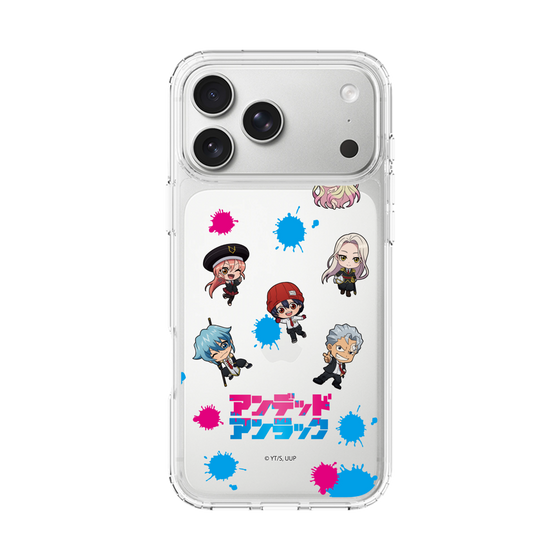 スリムプロテクションケース［ アンデッドアンラック - ミニキャラ - 総柄 ］