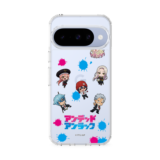 スリムプロテクションケース［ アンデッドアンラック - ミニキャラ - 総柄 ］