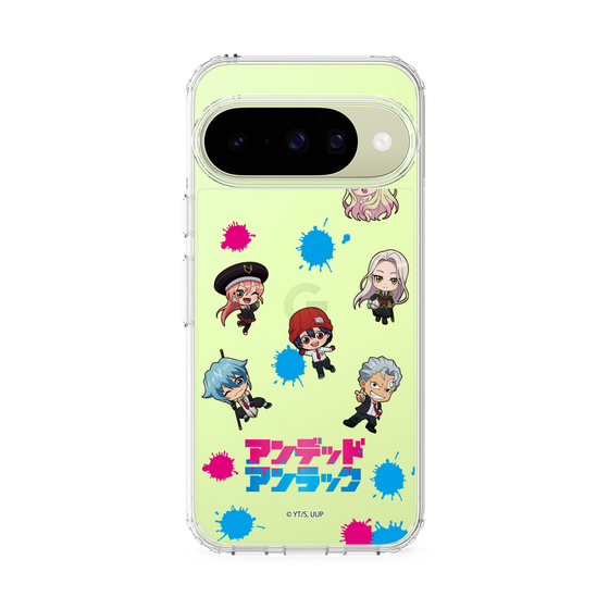 スリムプロテクションケース［ アンデッドアンラック - ミニキャラ - 総柄 ］