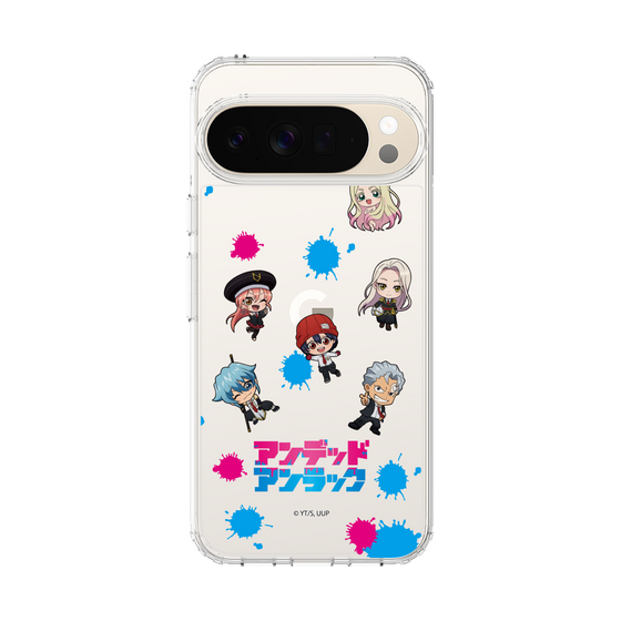 スリムプロテクションケース［ アンデッドアンラック - ミニキャラ - 総柄 ］