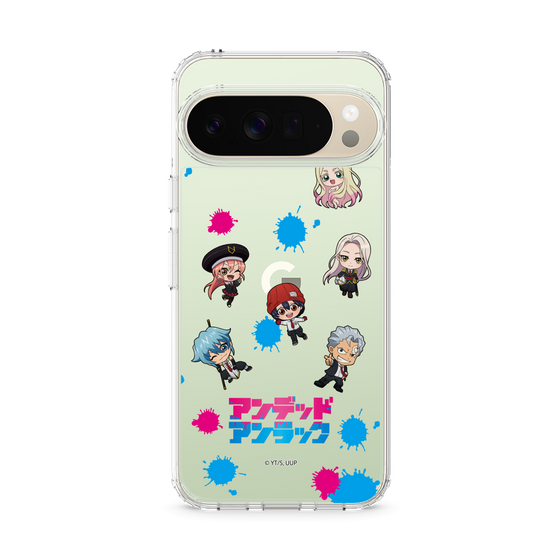 スリムプロテクションケース［ アンデッドアンラック - ミニキャラ - 総柄 ］