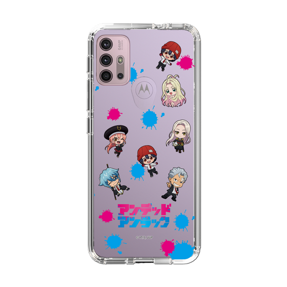 スリムプロテクションケース［ アンデッドアンラック - ミニキャラ - 総柄 ］