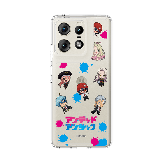 スリムプロテクションケース［ アンデッドアンラック - ミニキャラ - 総柄 ］