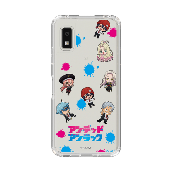 スリムプロテクションケース［ アンデッドアンラック - ミニキャラ - 総柄 ］