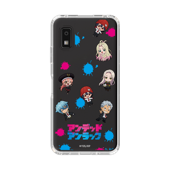 スリムプロテクションケース［ アンデッドアンラック - ミニキャラ - 総柄 ］