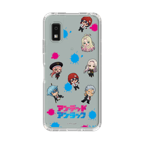 スリムプロテクションケース［ アンデッドアンラック - ミニキャラ - 総柄 ］