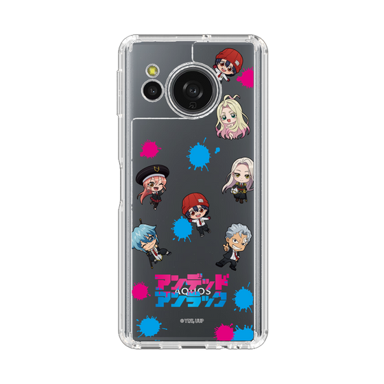 スリムプロテクションケース［ アンデッドアンラック - ミニキャラ - 総柄 ］