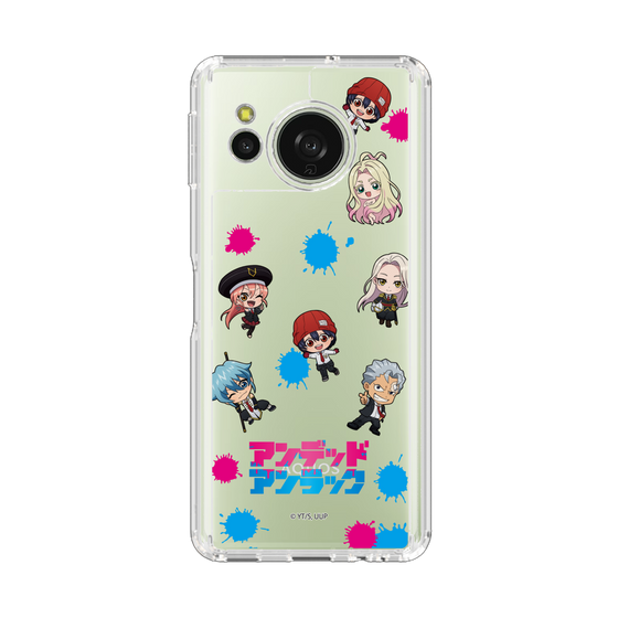 スリムプロテクションケース［ アンデッドアンラック - ミニキャラ - 総柄 ］