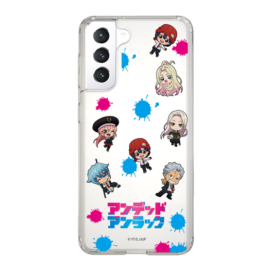 スリムプロテクションケース［ アンデッドアンラック - ミニキャラ - 総柄 ］