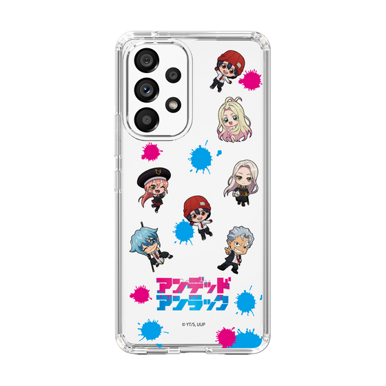 スリムプロテクションケース［ アンデッドアンラック - ミニキャラ - 総柄 ］