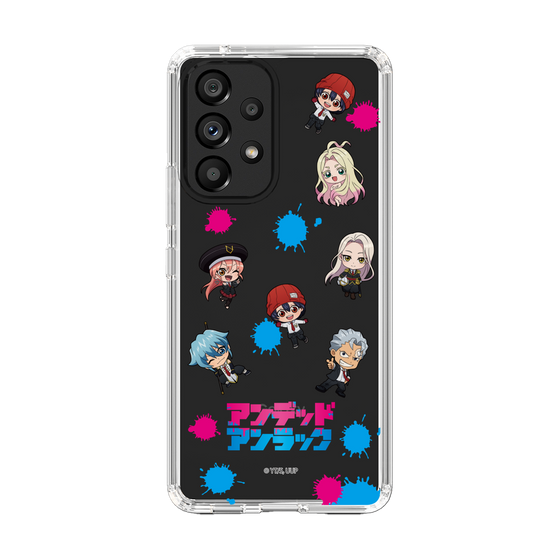 スリムプロテクションケース［ アンデッドアンラック - ミニキャラ - 総柄 ］