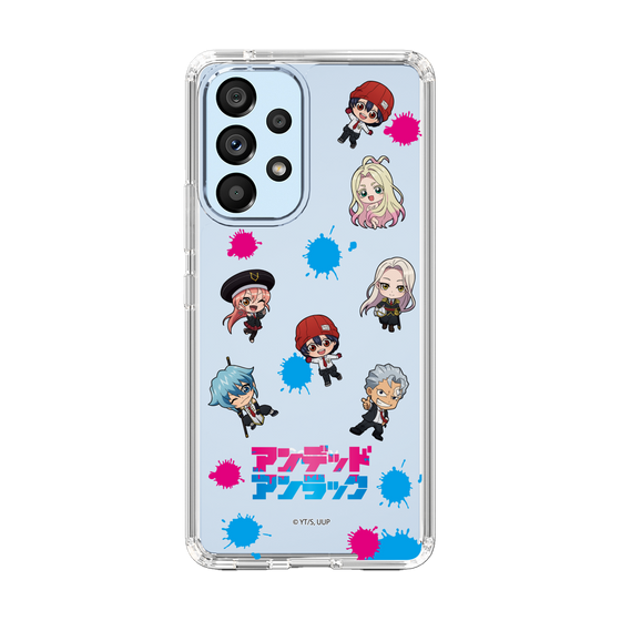 スリムプロテクションケース［ アンデッドアンラック - ミニキャラ - 総柄 ］