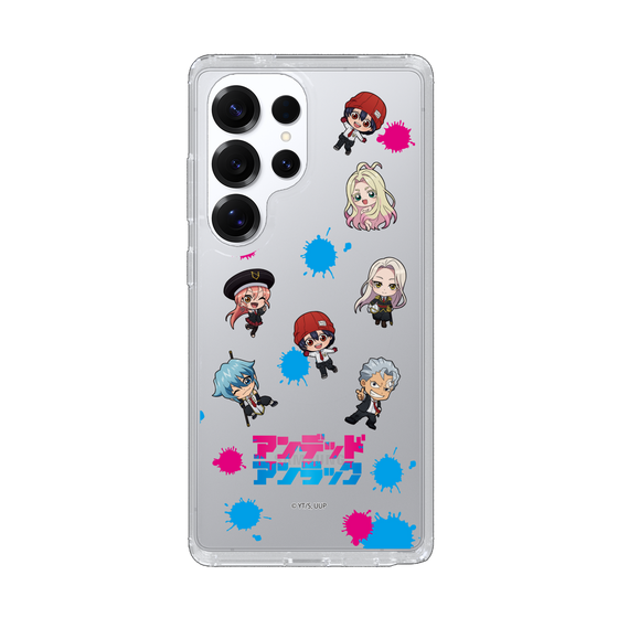 スリムプロテクションケース［ アンデッドアンラック - ミニキャラ - 総柄 ］