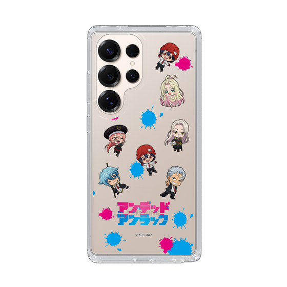 スリムプロテクションケース［ アンデッドアンラック - ミニキャラ - 総柄 ］