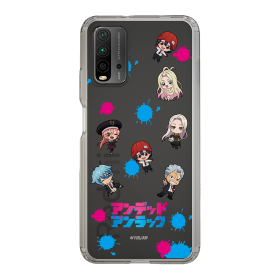 スリムプロテクションケース［ アンデッドアンラック - ミニキャラ - 総柄 ］