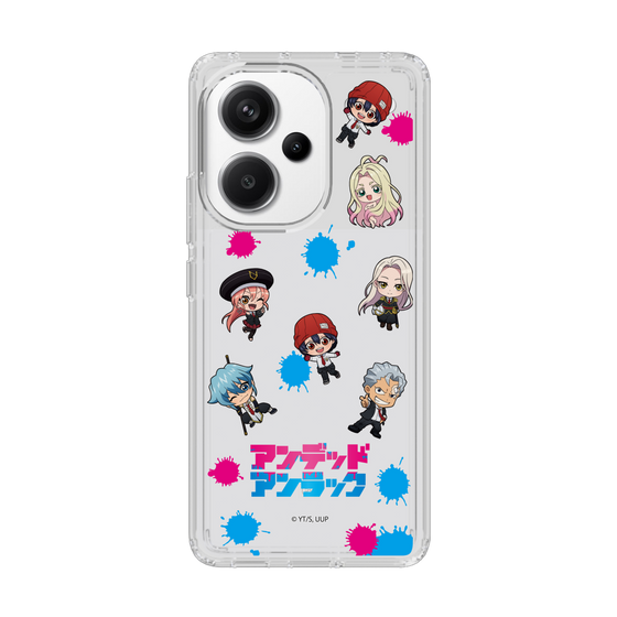 スリムプロテクションケース［ アンデッドアンラック - ミニキャラ - 総柄 ］