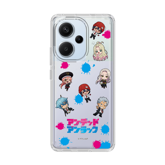 スリムプロテクションケース［ アンデッドアンラック - ミニキャラ - 総柄 ］