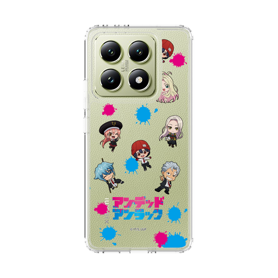 スリムプロテクションケース［ アンデッドアンラック - ミニキャラ - 総柄 ］