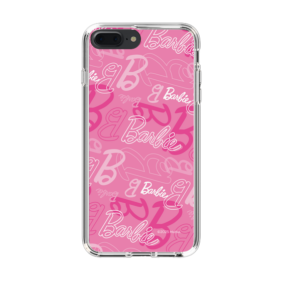スリムプロテクションケース［ Barbie - ロゴパターン1 ］
