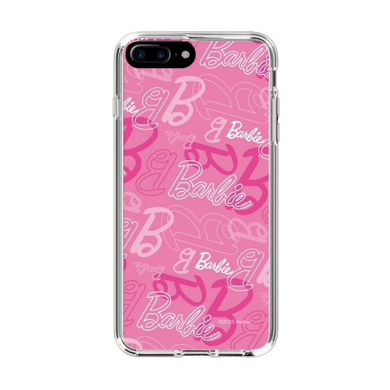 スリムプロテクションケース［ Barbie - ロゴパターン1 ］