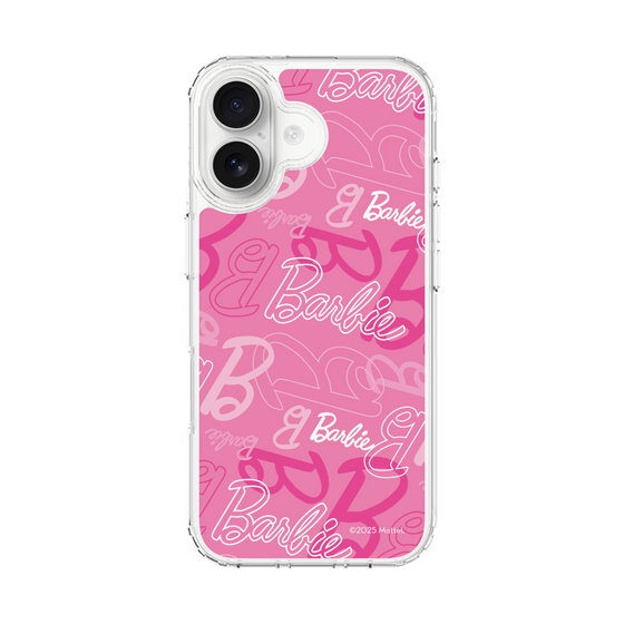 スリムプロテクションケース［ Barbie - ロゴパターン1 ］